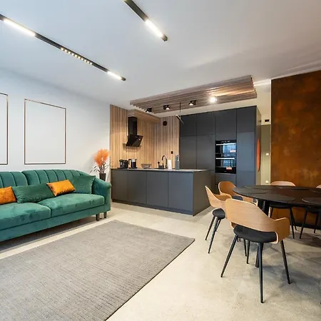 Luxury Copper Apartment II Łódź Exterior foto